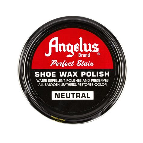 neutral shoe polish for leather